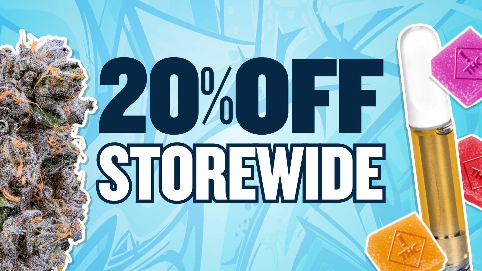 20% OFF STOREWIDE