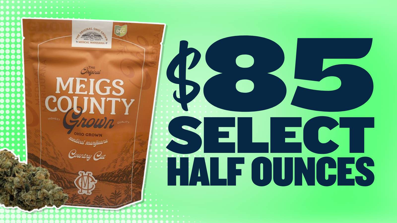 $85 SELECT HALF OZ PAINESVILLE