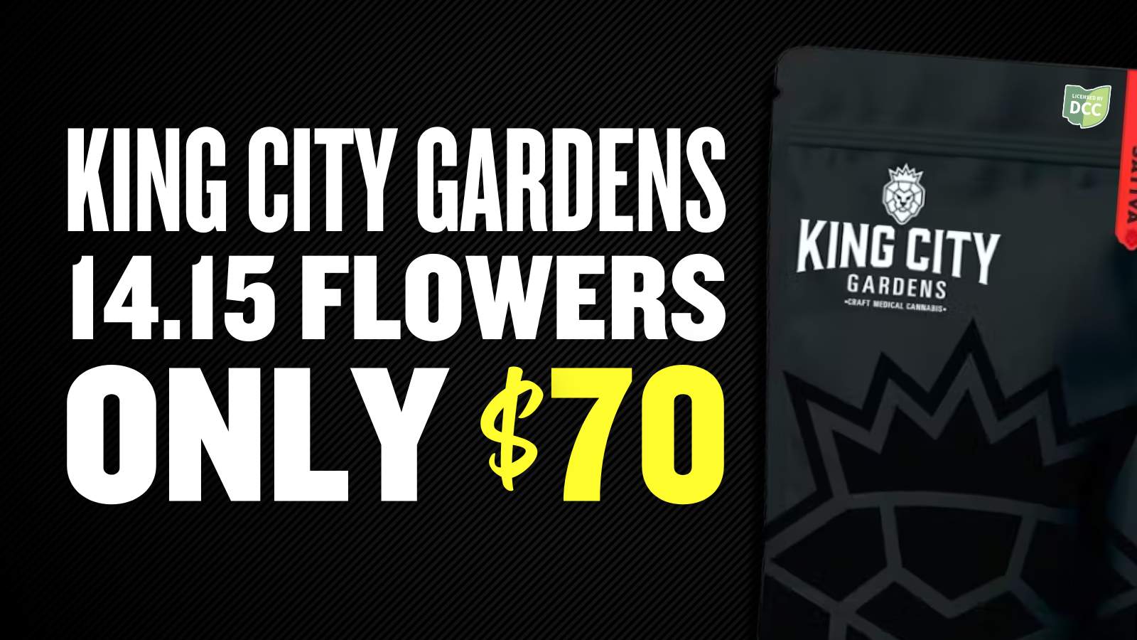 ALL KING CITY GARDENS HALF OUNCES $70