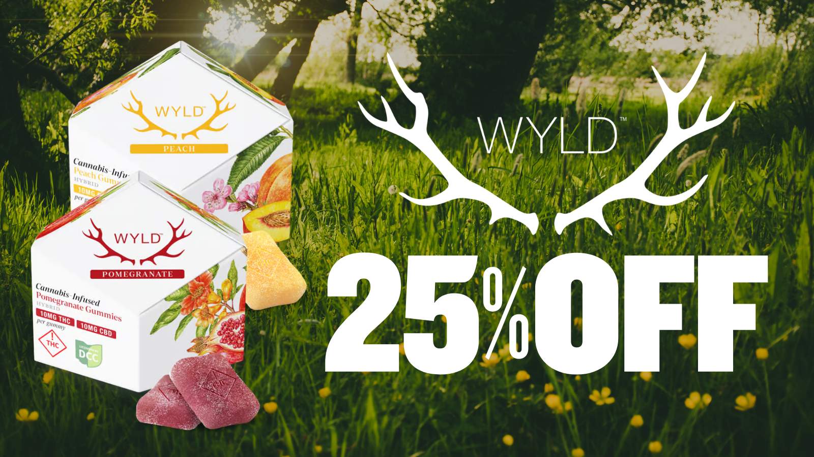 25% OFF WYLD