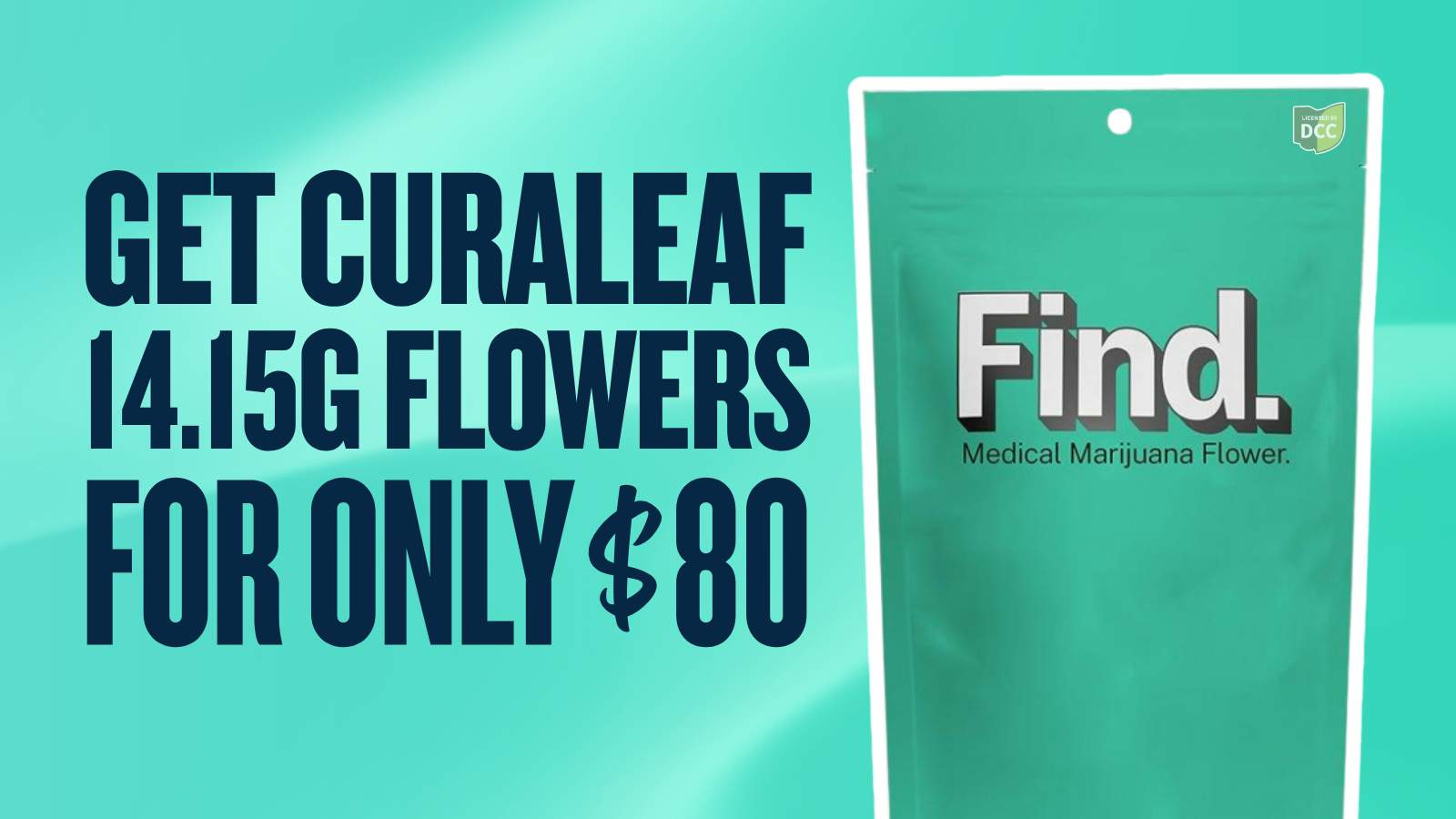 $80 CURALEAF 14.15G