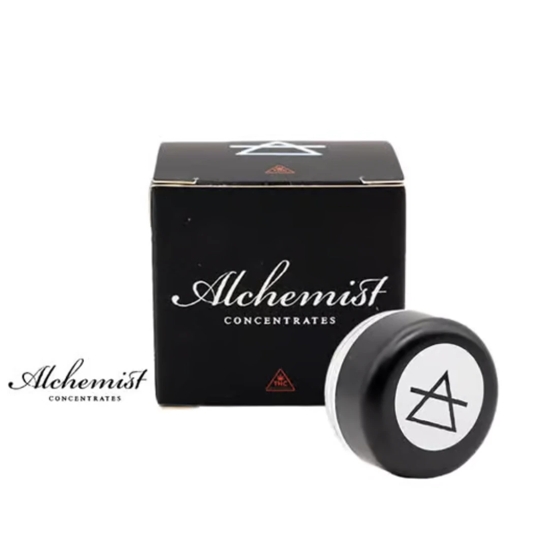 alchemist stay puft live rosin packaging