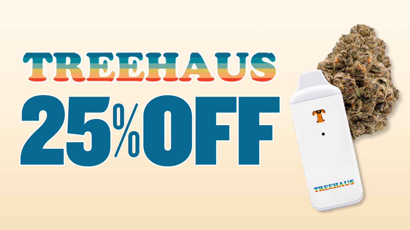 25% OFF TREEHAUS