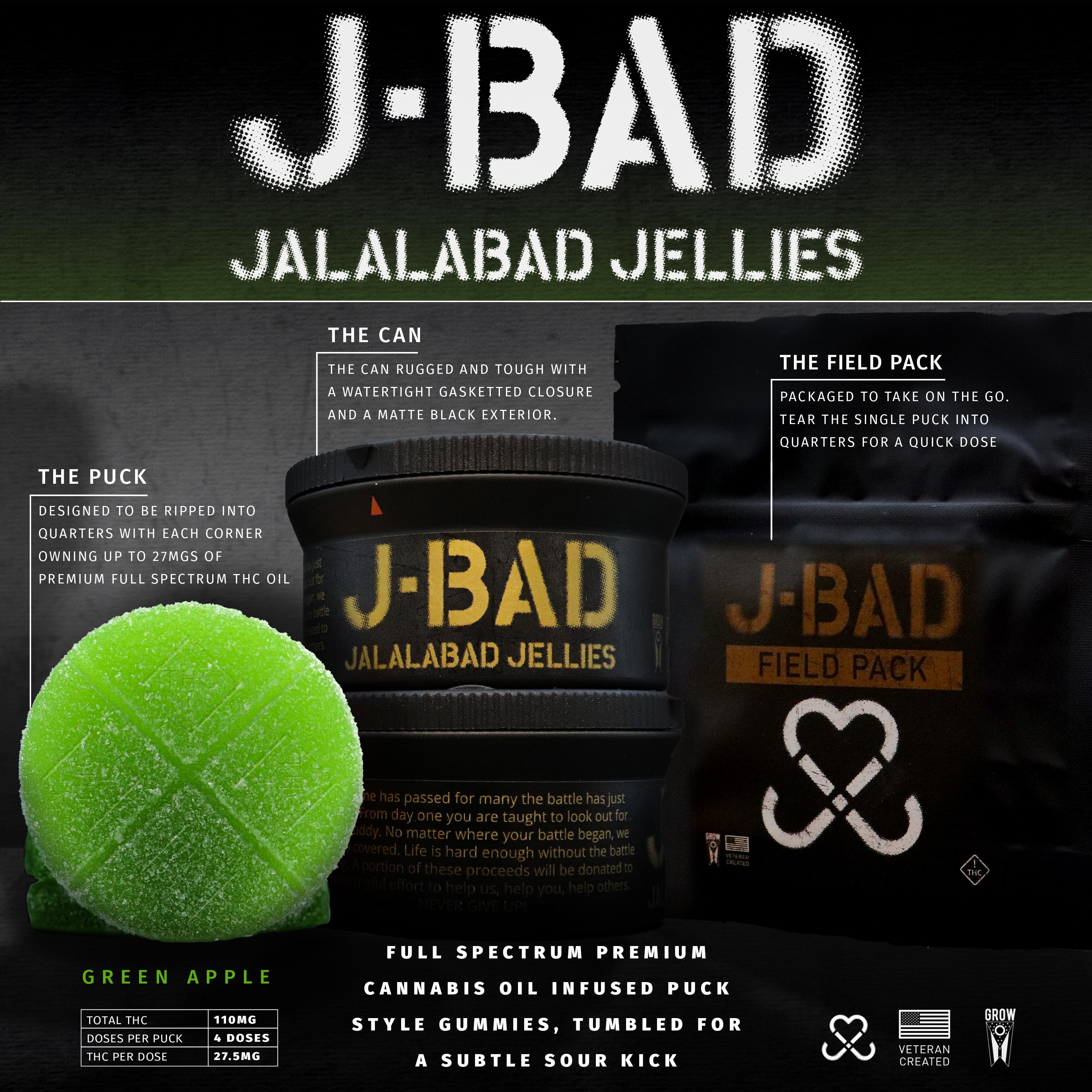 Green Apple Sour - 440mg Candies - 16pk thumbnail 2