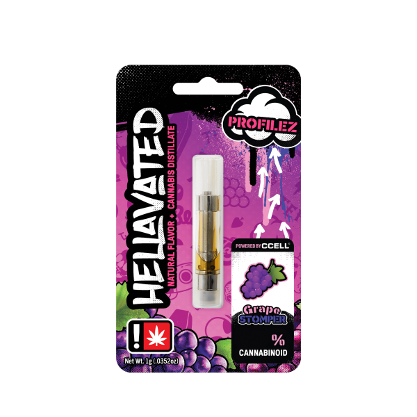 Grape Stomper - 1g Distillate Cart - Hybrid thumbnail 2