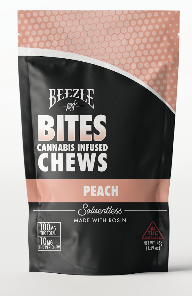 Peach - 100mg Candies - Hybrid - 10pk thumbnail 2