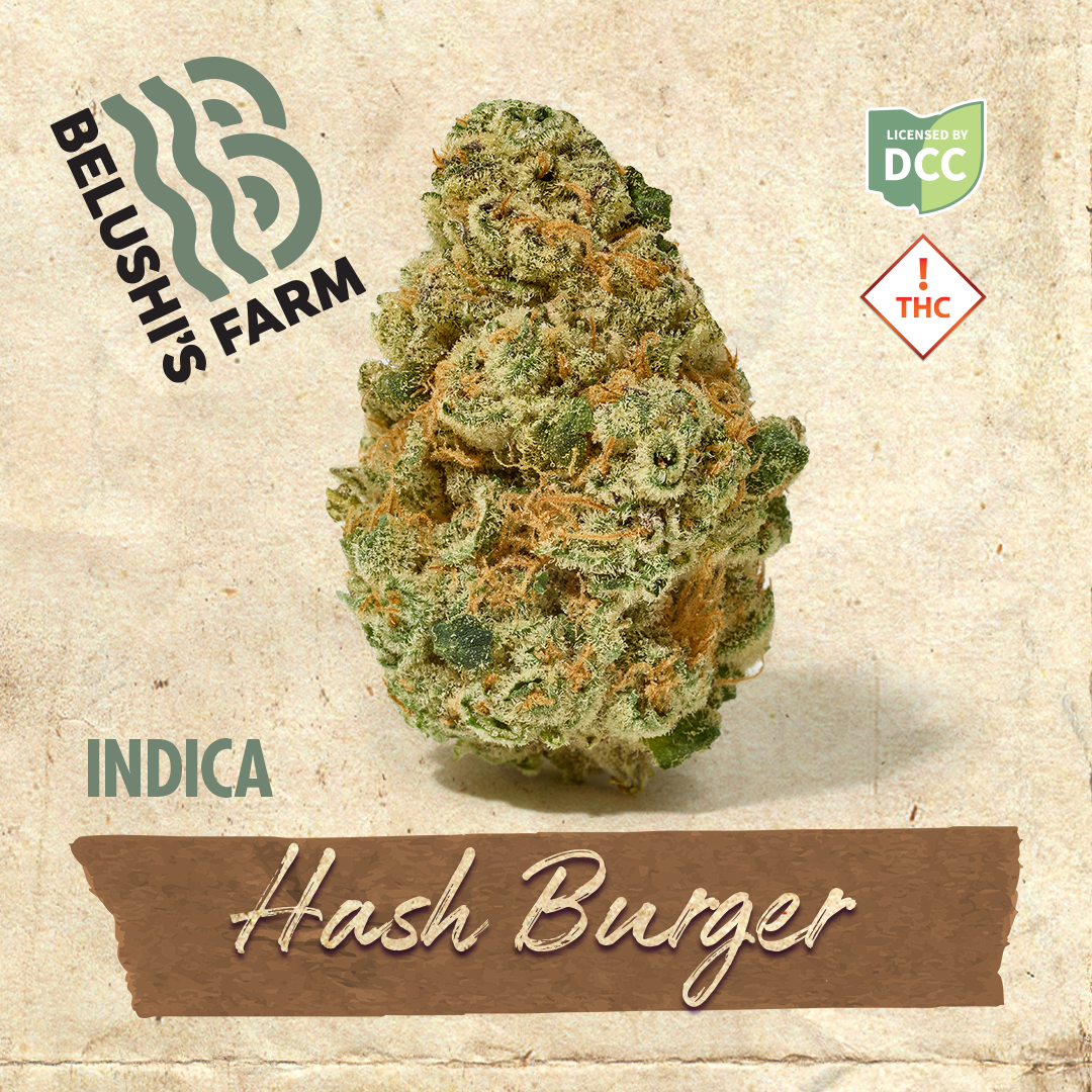 Hash Burger - 3.54g Whole Buds - Indica thumbnail 2