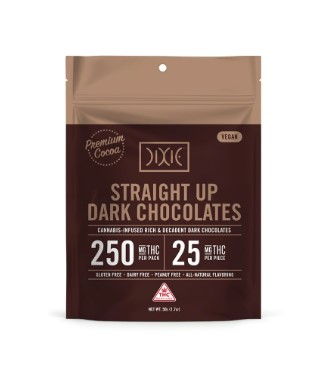 Dark - 250mg Chocolates - 10pk thumbnail 2