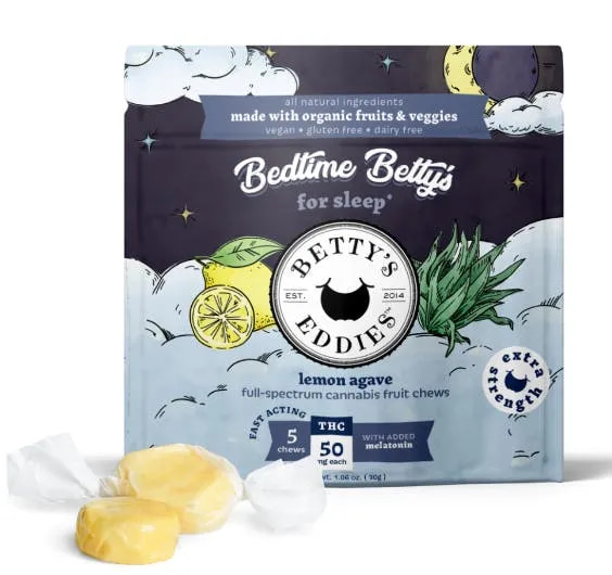Bedtime Bettys Lemon Agave - 100mg Candies - 10pk thumbnail 3