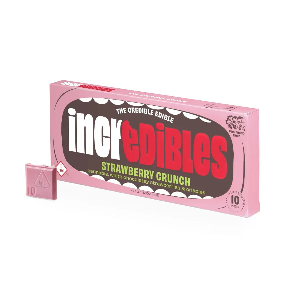 Strawberry Crunch - 105mg Chocolates - 10pk thumbnail 3