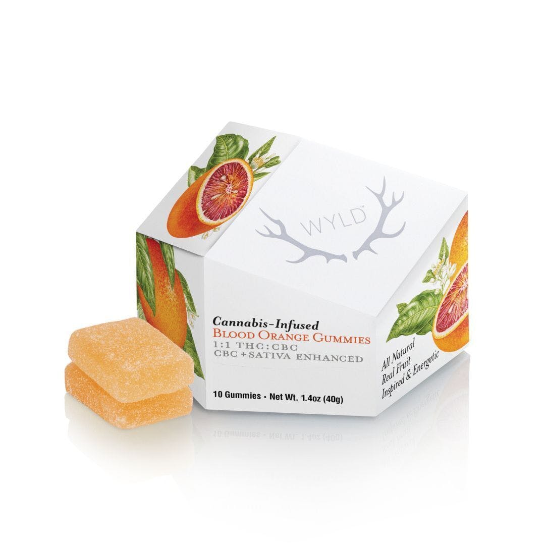 Blood Orange 1:1 - 100mg Candies - Hybrid - 10pk thumbnail 2
