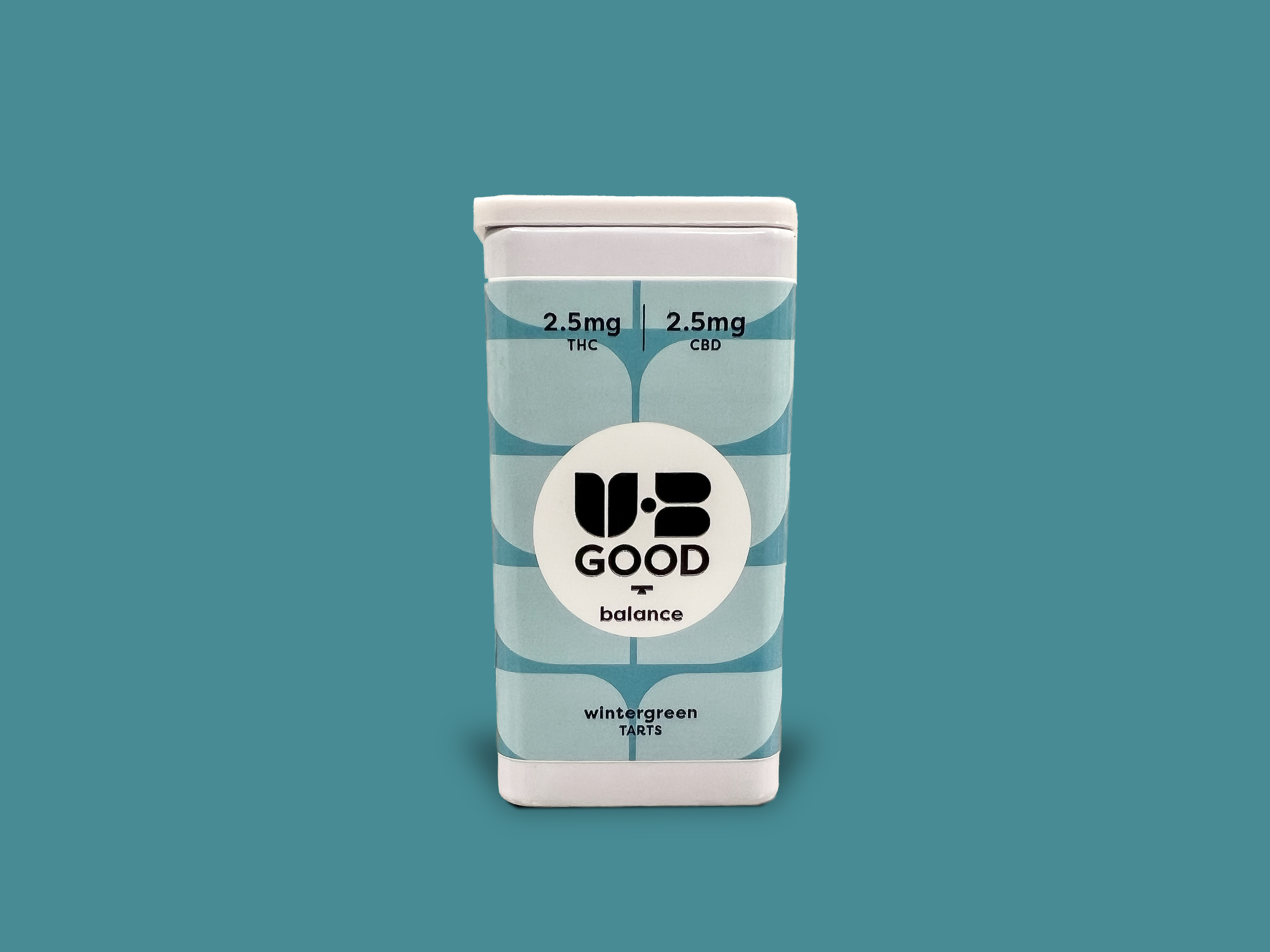 Wintergreen Balance 1:1 - 100mg Mints - CBD - 40pk thumbnail 2