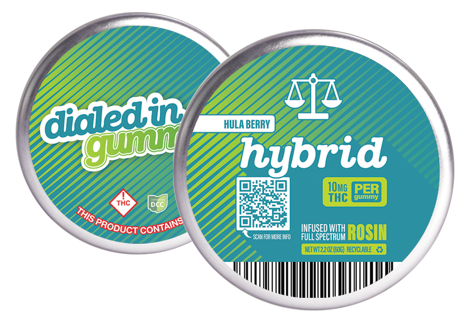 Hula Berry - 100mg Candies - Hybrid - 10pk thumbnail 2