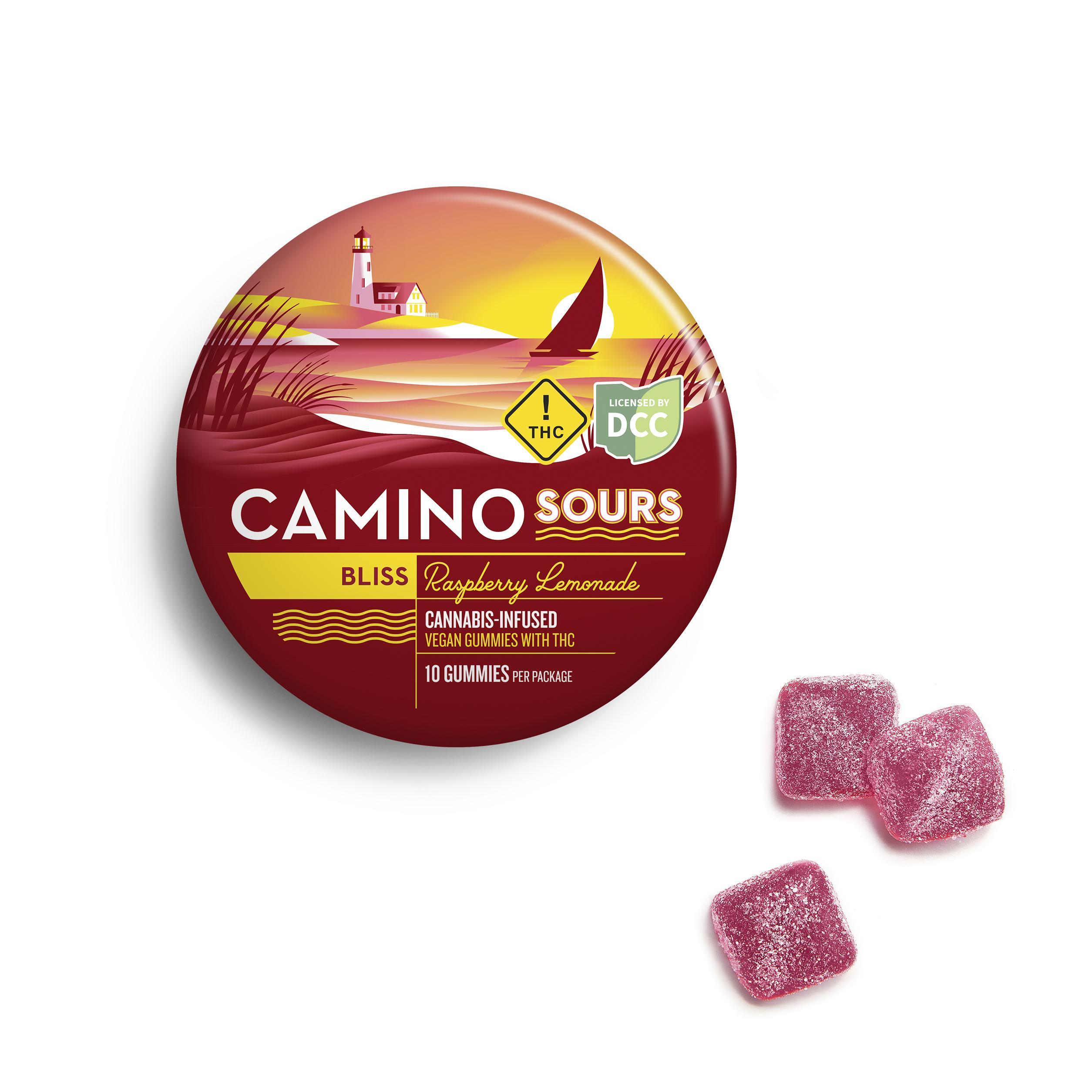 Raspberry Lemonade Sours - 100mg Candies - 10pk thumbnail 2