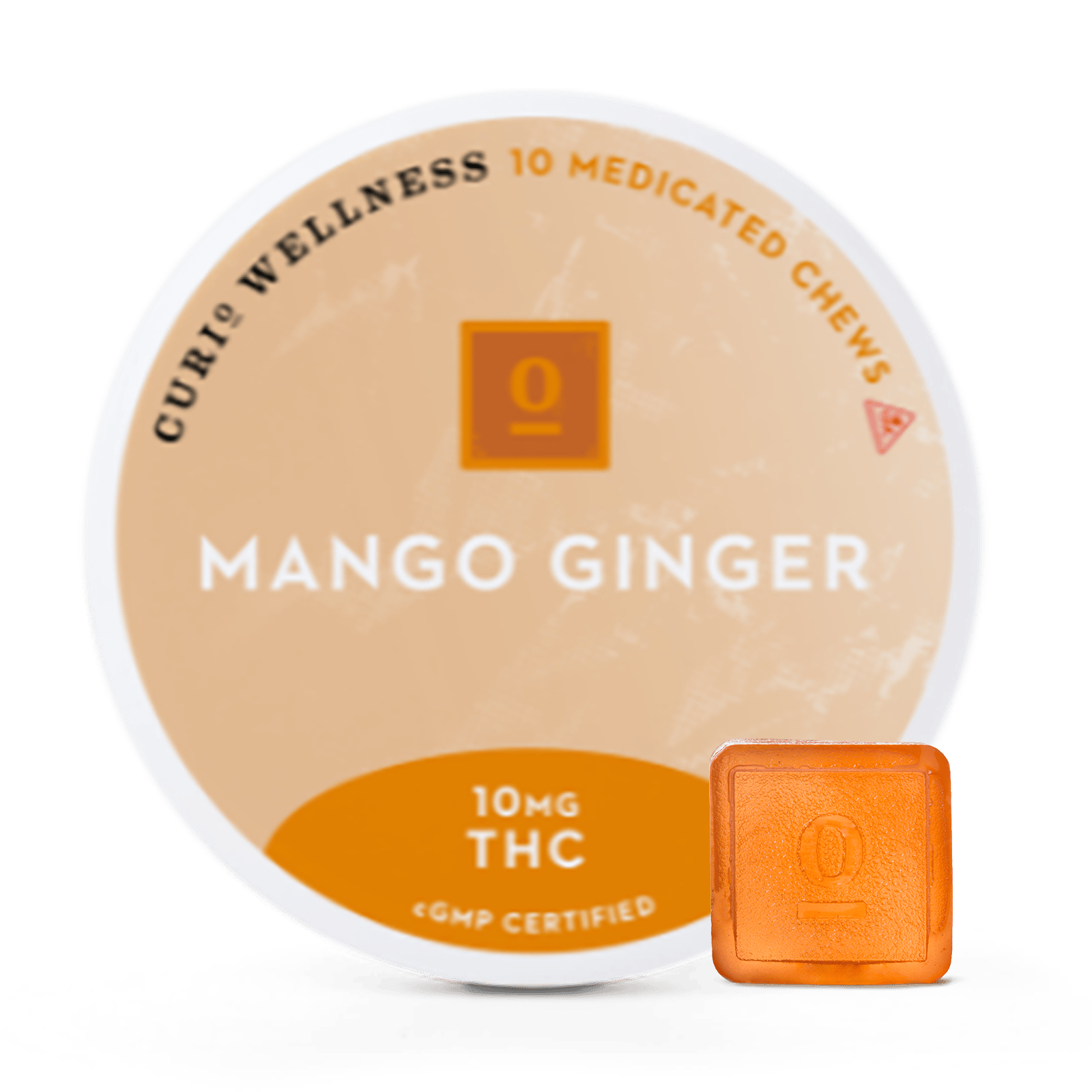 Mango Ginger - 100mg Candies - 10pk thumbnail 2