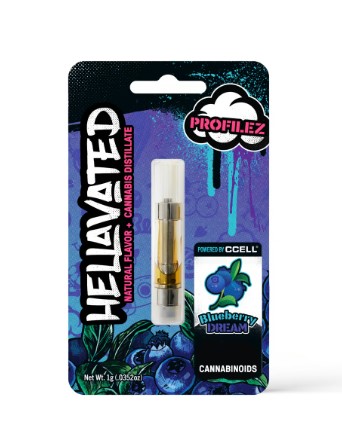 Blueberry Dream - 1g Distillate Cart - Sativa thumbnail 2
