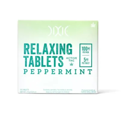 Relaxing Peppermint - 100mg Mints - 20pk thumbnail 3
