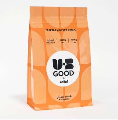 Ginger Peach 1:1 - 100mg Candies - 10pk thumbnail 2