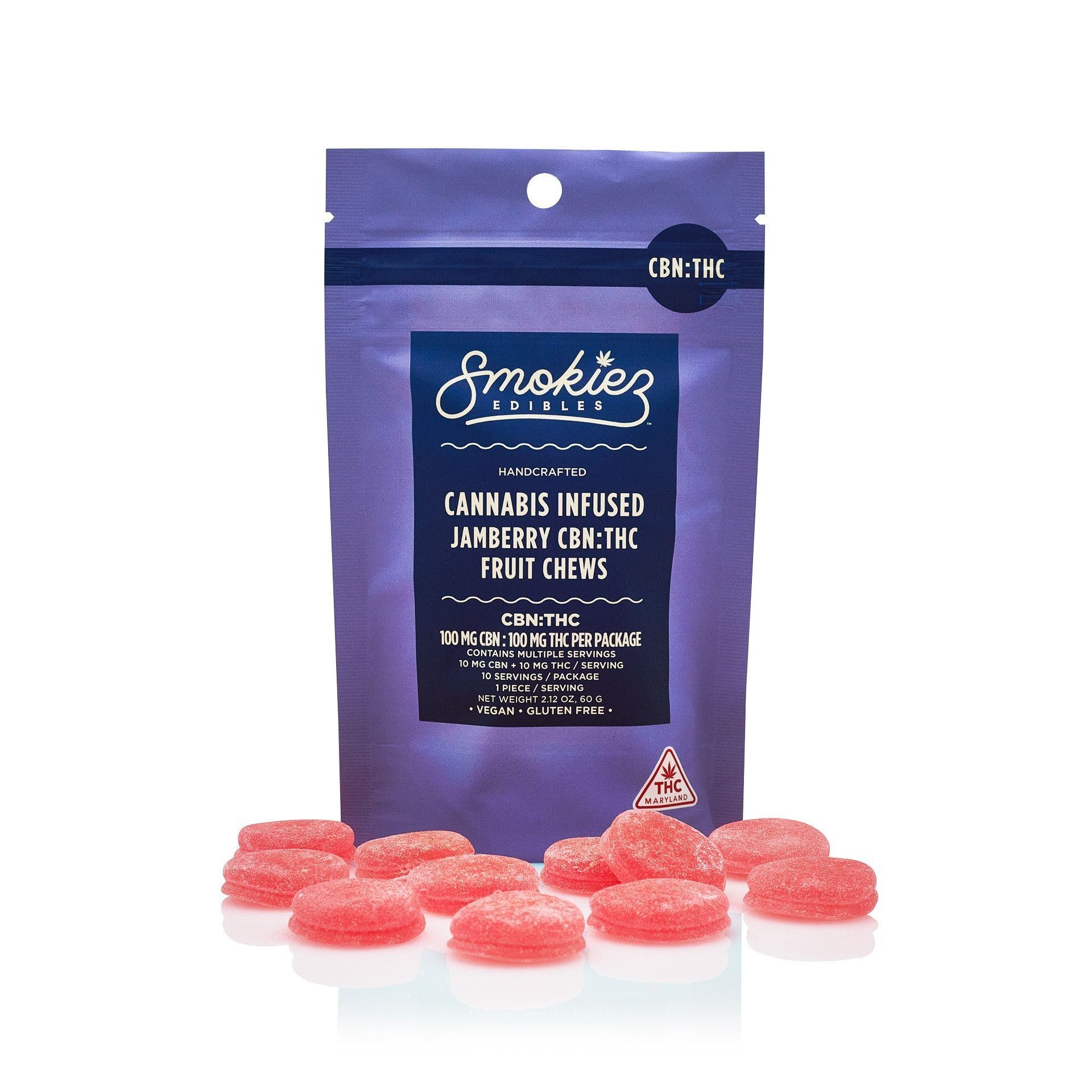 Sweet Jamberry 1:1 - 100mg Candies - 10pk thumbnail 2
