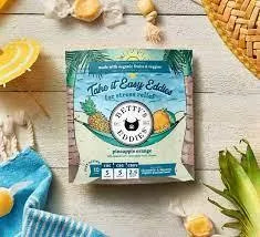 Take It Easy Eddies Pineapple Orange - 100mg Candies - 10pk thumbnail 3