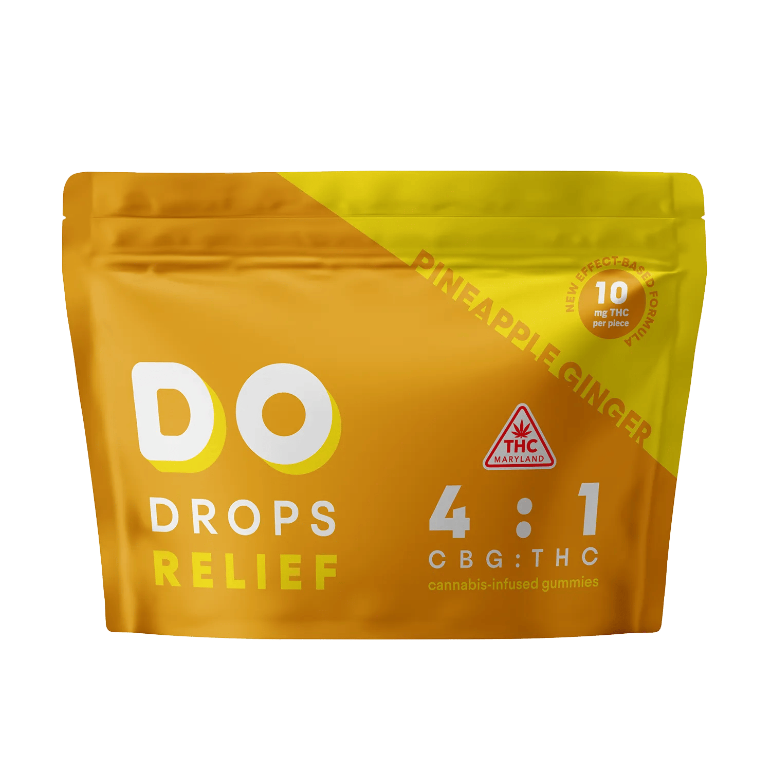 Relief Pineapple Ginger - 100mg Candies - 10pk thumbnail 3