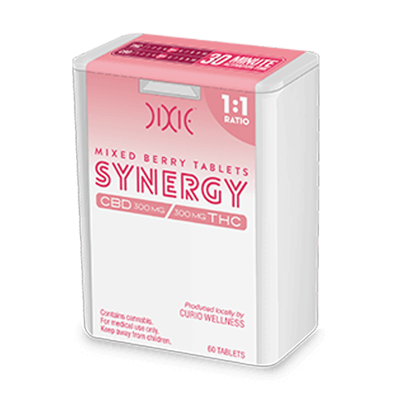 Mixed Berry 1:1 - 100mg Capsules - CBD - 20pk thumbnail 2