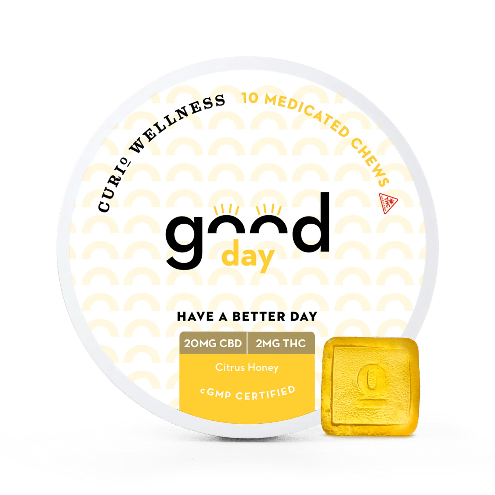 Citrus Honey 2:1 - 100mg Candies - CBD - 10pk thumbnail 3