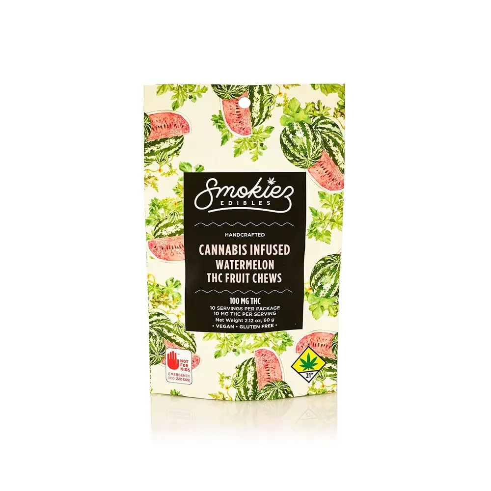Sweet Watermelon - 100mg Candies - Hybrid - 10pk thumbnail 3