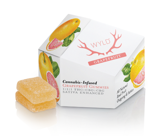 Grapefruit 1:1:1 - 100mg Candies - CBD - 10pk thumbnail 2