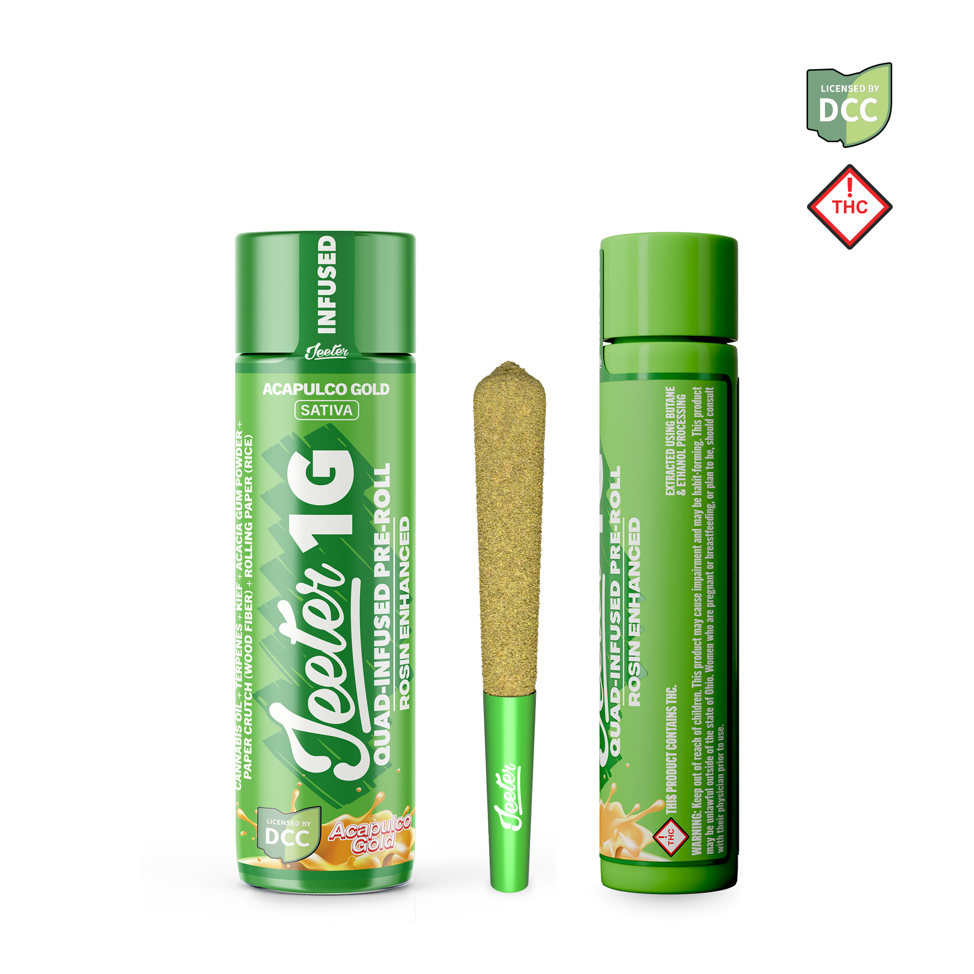 Acapulco Gold - 1g Infused - Sativa thumbnail 2