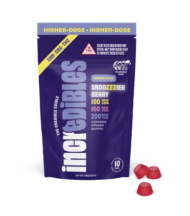 Snoozzzierberry 2:1:1 - 200mg Candies - 10pk thumbnail 2