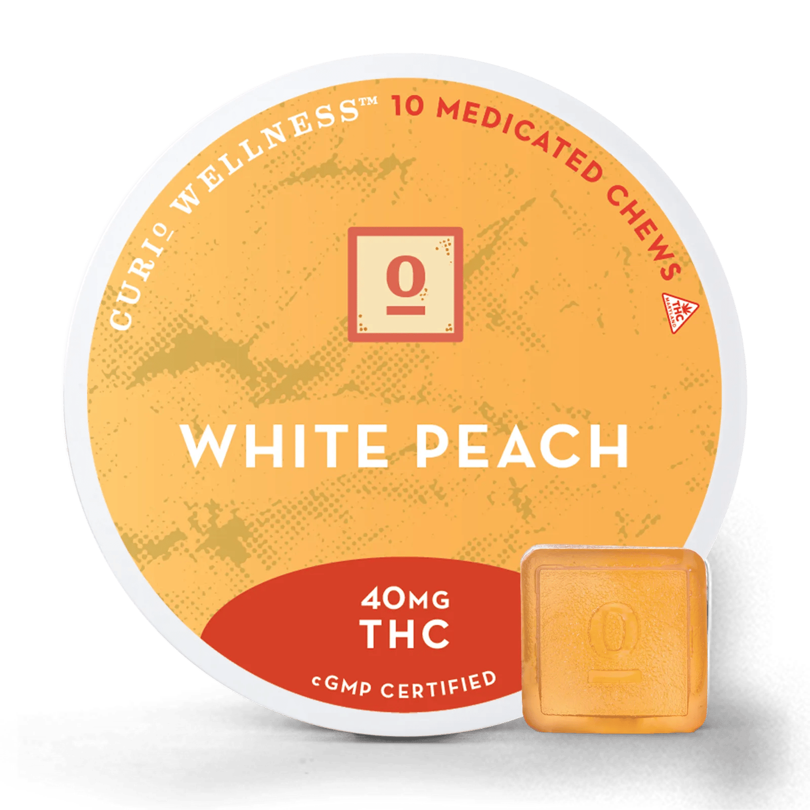 White Peach - 400mg Candies - 10pk thumbnail 3