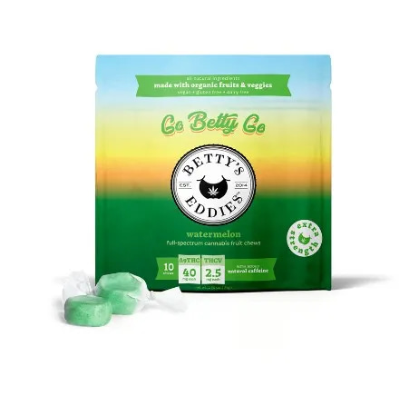 Go Betty Go Watermelon - 400mg Candies - 10pk thumbnail 3