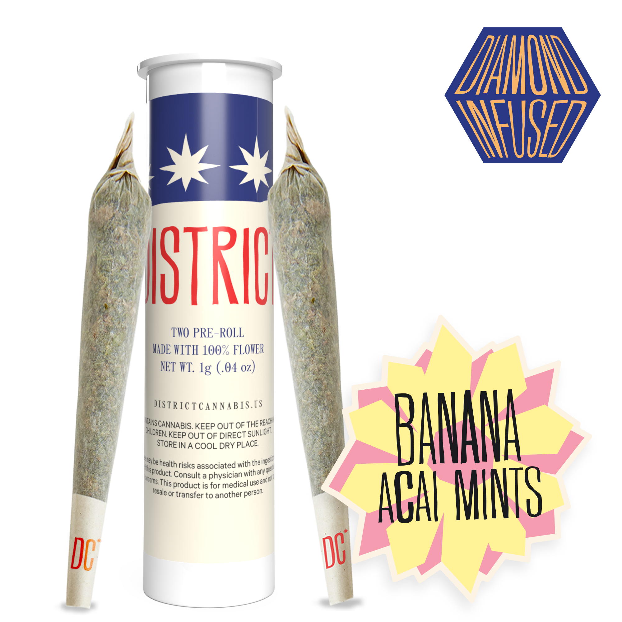 Banana Acai Mints
