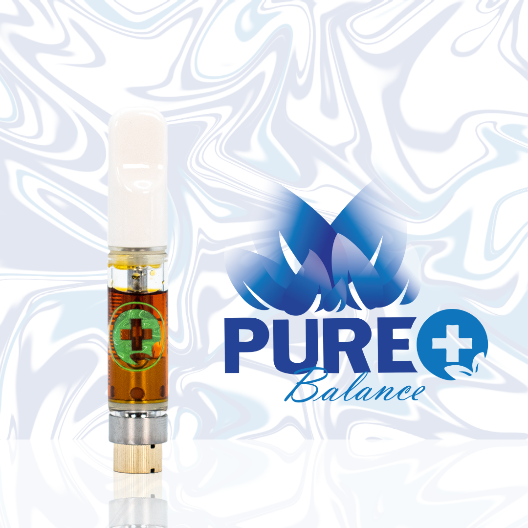 Pure Balance + CBD 1:1 - 1g Full Spec Cart - CBD