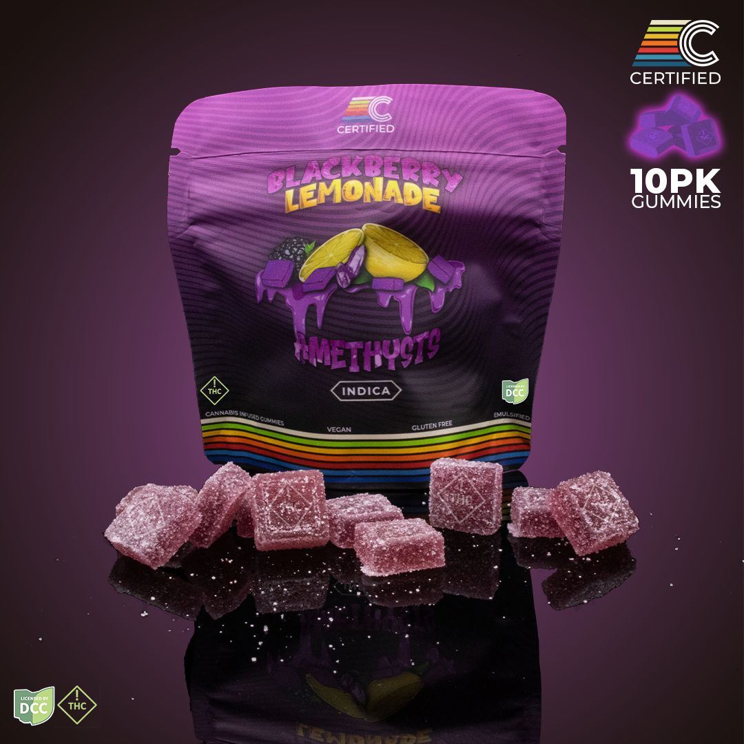 Blackberry Lemonade Amethysts
