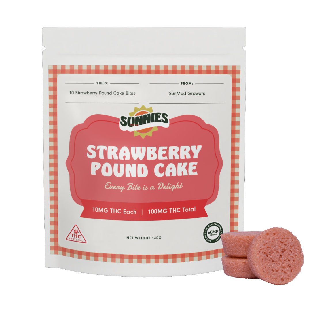 Strawberry Pound Cake Bites