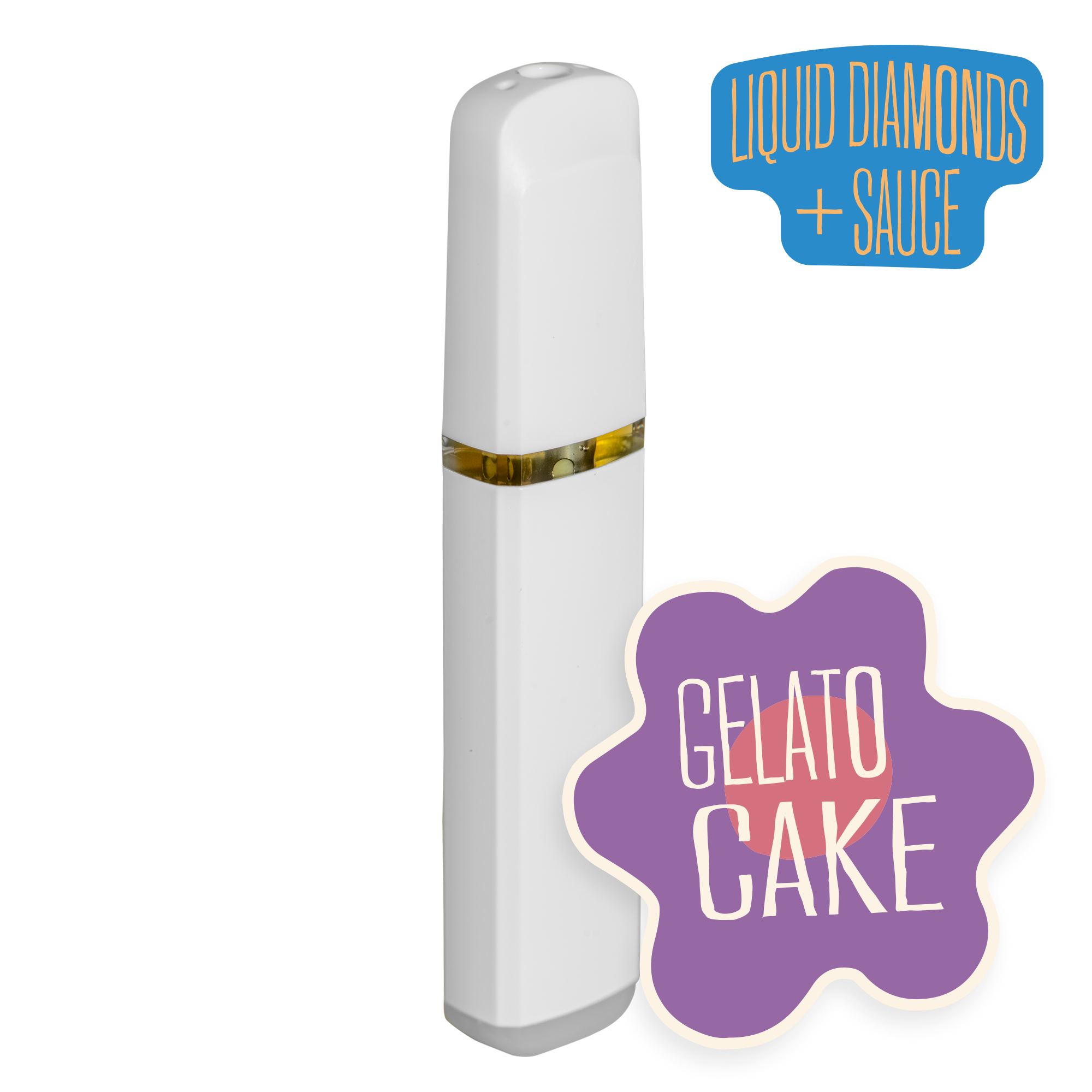 Gelato Cake - 1g Sauce Disposables - Hybrid