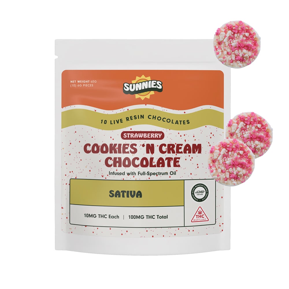 Strawberry Cookies 'n Cream White Chocolate