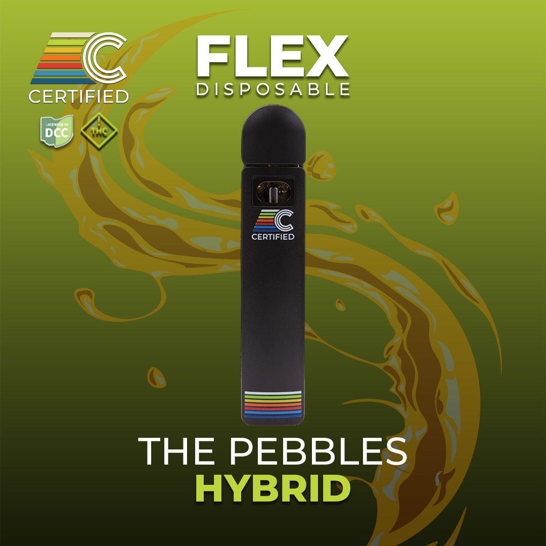 The Pebbles - 1g Distillate Disposable - Hybrid