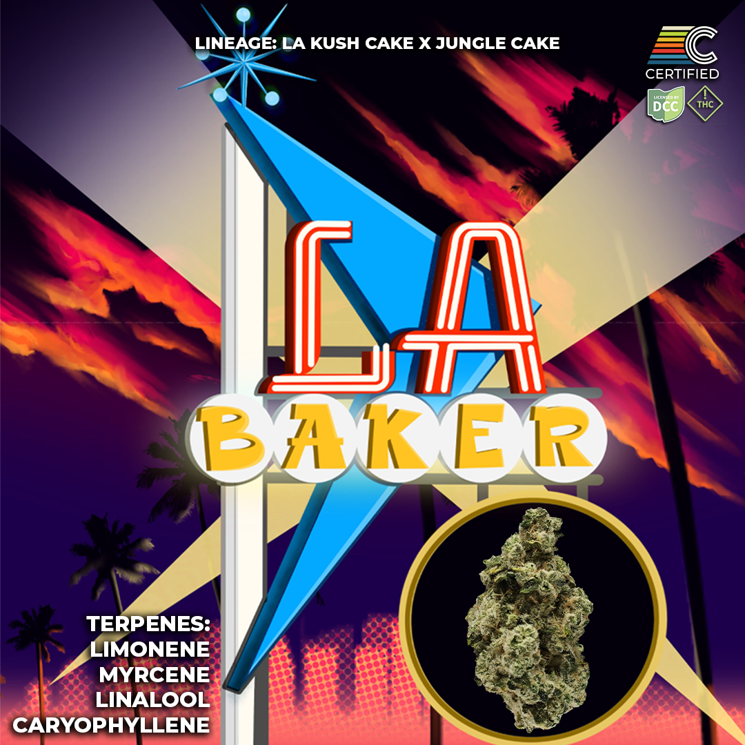 La Baker - 2.83g Whole Buds - Hybrid