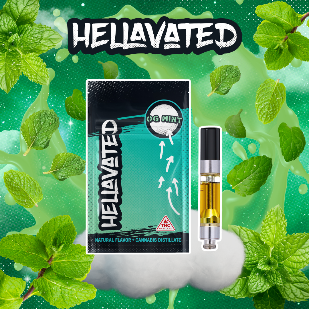 Og Mint - 1g Distillate Cart - Hybrid