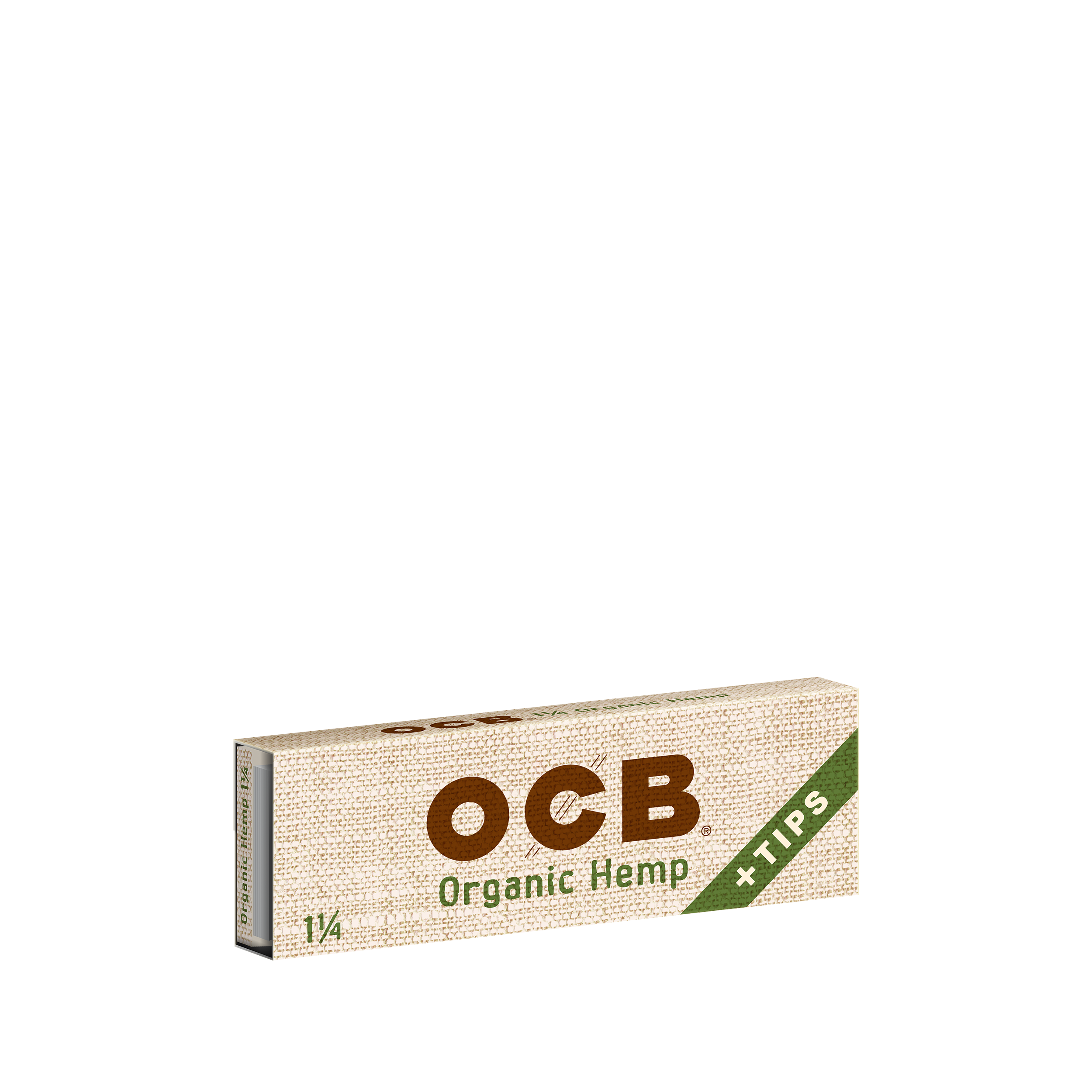 Organic Hemp Papers W/ Tips 1 1/4"
