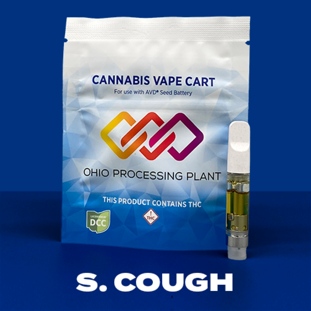 S. Cough - 0.84g Distillate Cart - Sativa