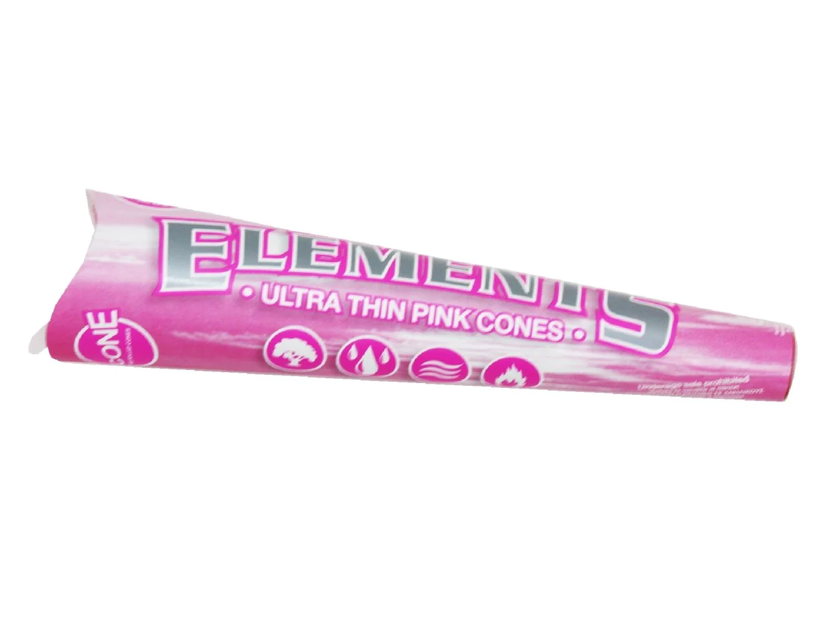 Ultra Thin Pink Cones 1 1/4"