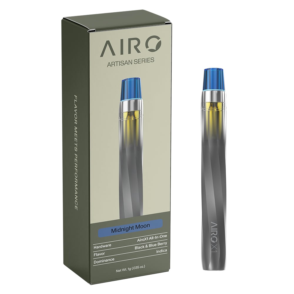 Midnight Moon - 1g Distillate Airo Pod - Indica
