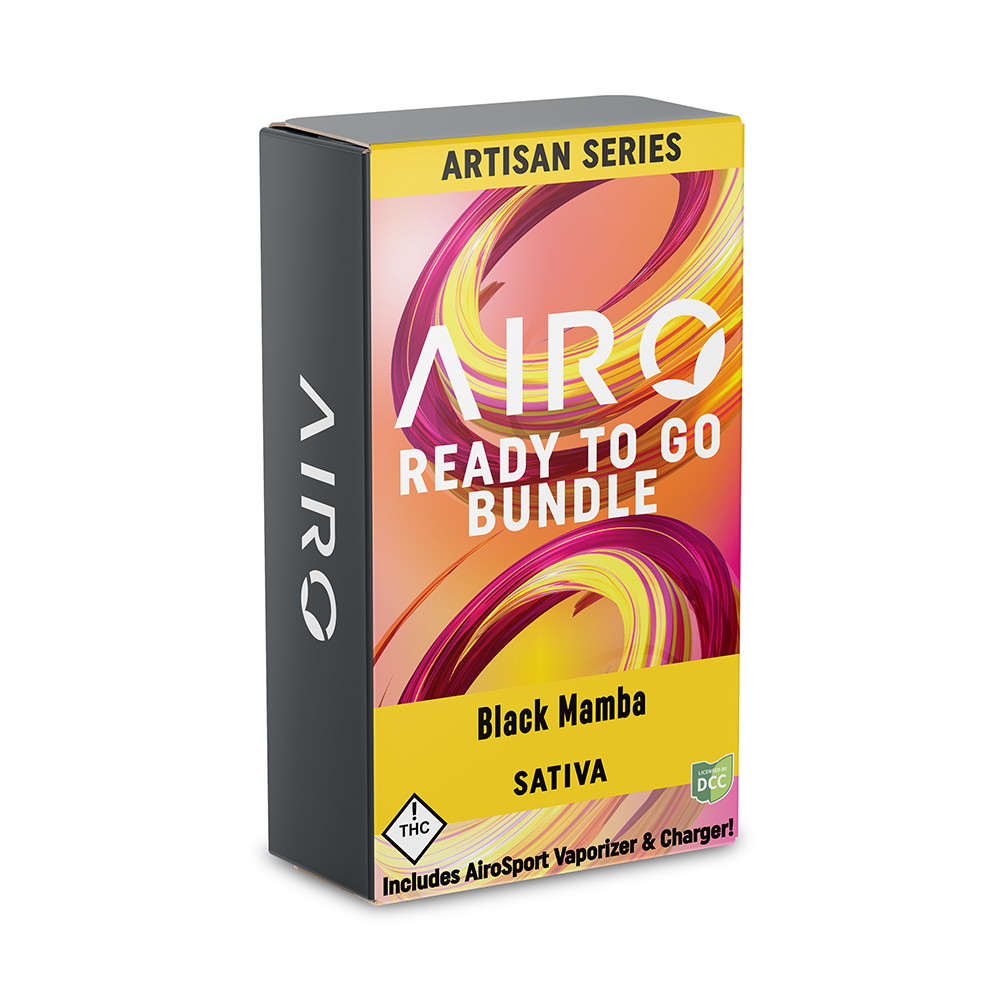 Black Mamba - 1g Distillate Airo Pod - Sativa