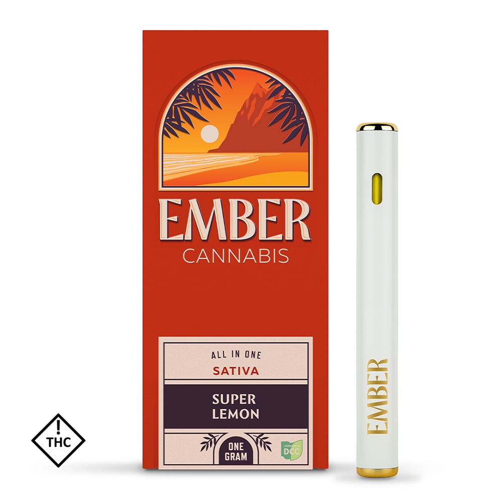 Super Lemon - 1g Distillate Disposable - Sativa