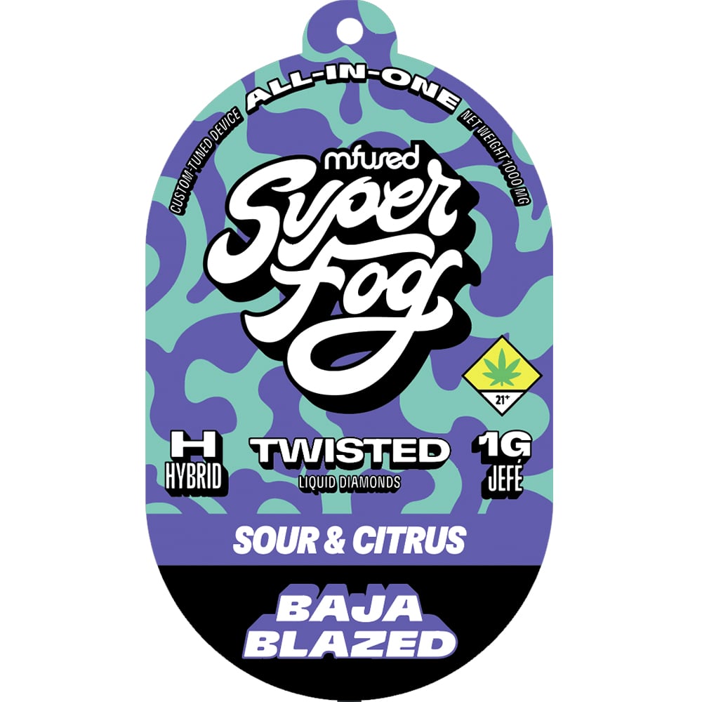 Baja Blazed - 1g Liquid Diamond Disposable - Hybrid