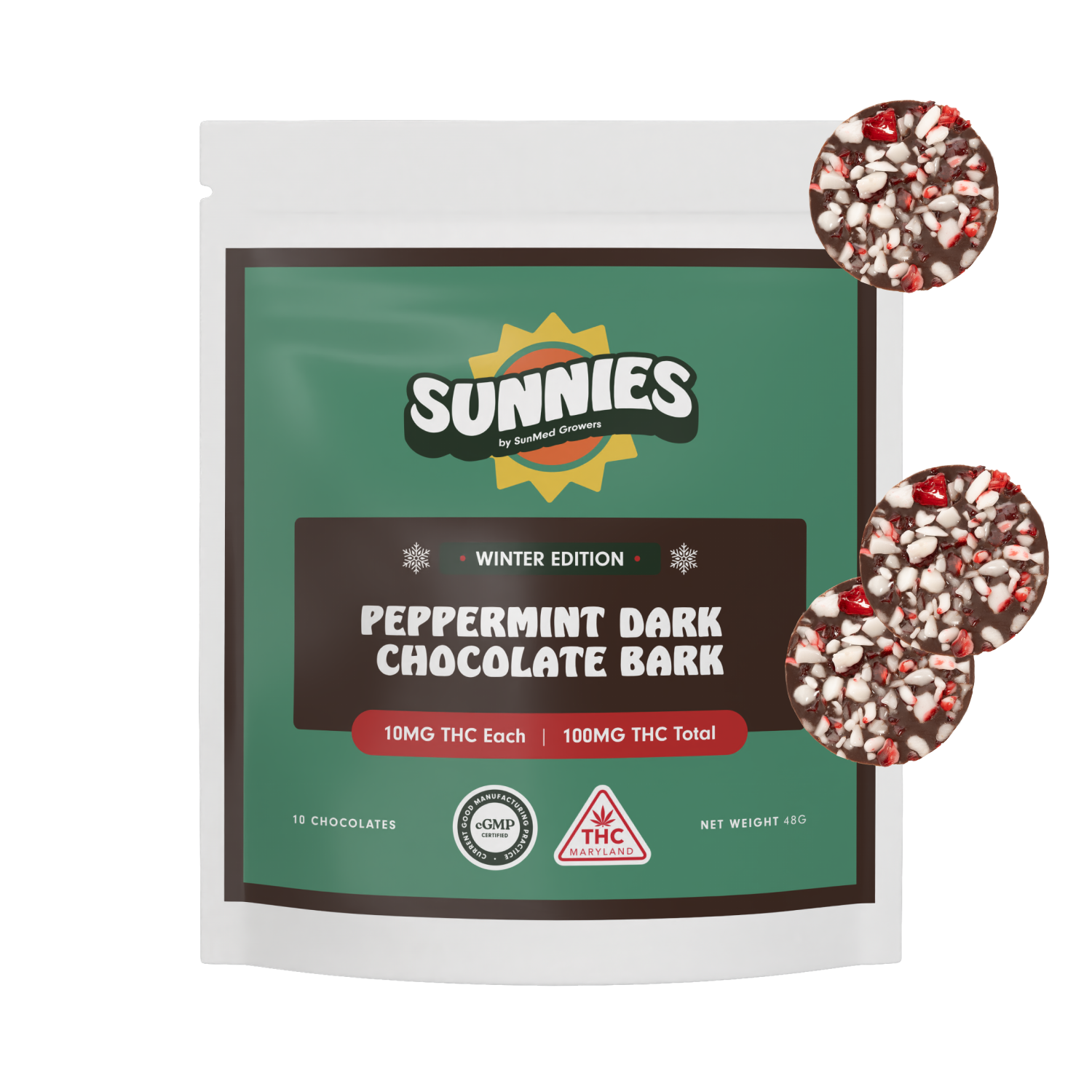 Peppermint Dark Chocolate Bark